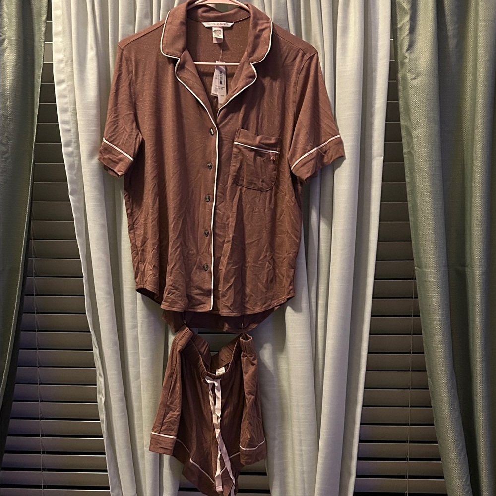 Victoria's Secret Brown Pajama Set